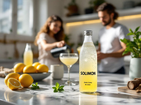 Zumo de Limón Exprimido 100% Natural | 2 x1 litro - Solimon