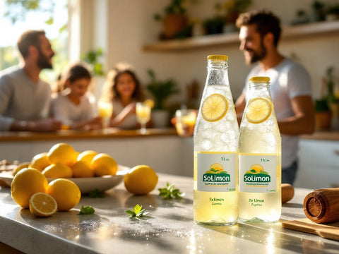 Zumo de Limón Exprimido 100% Natural | 2 x1 litro - Solimon