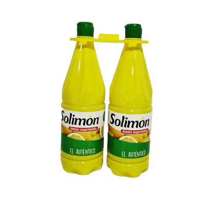 Zumo de Limón Exprimido 100% Natural | 2 x1 litro - Solimon - AZALA GOURMET